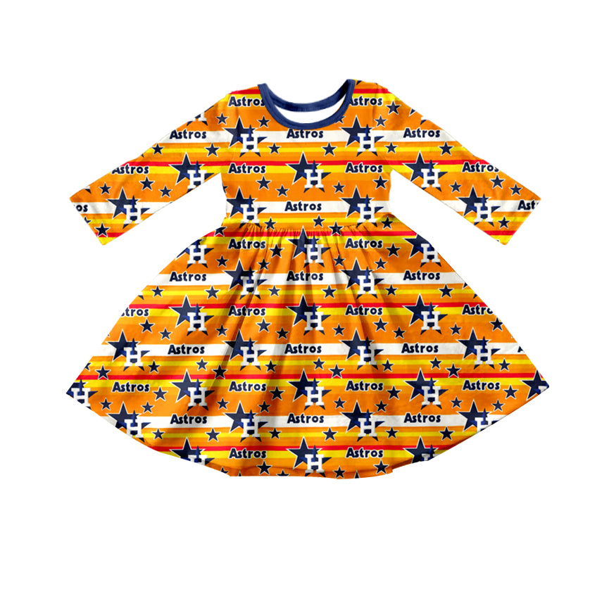 baby girls longs sleeve spring fall dress