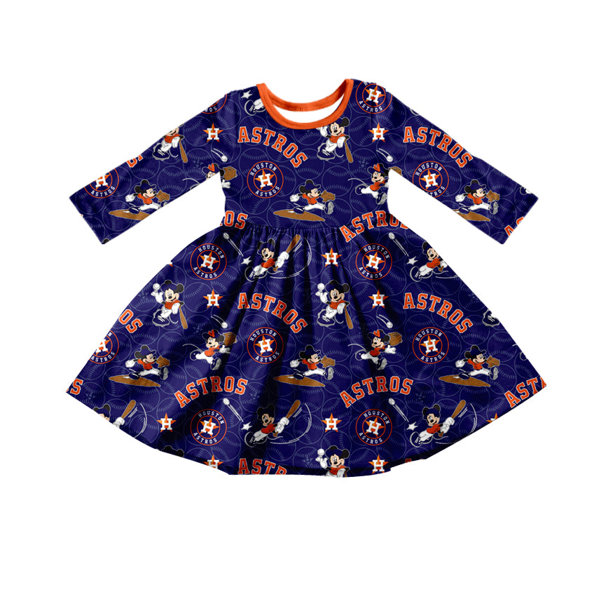 baby girls longs sleeve spring fall dress