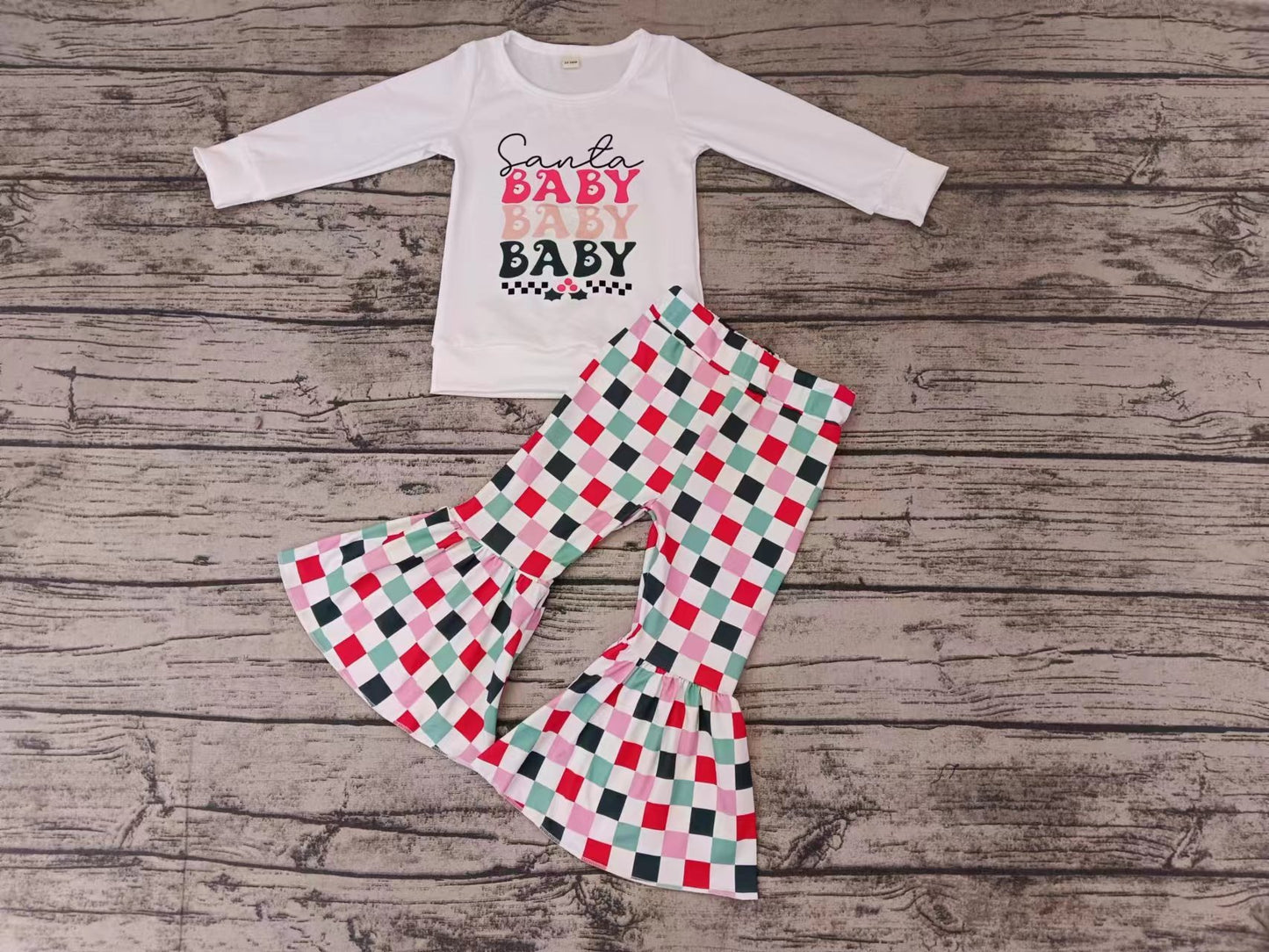 baby girls Christmas outfit