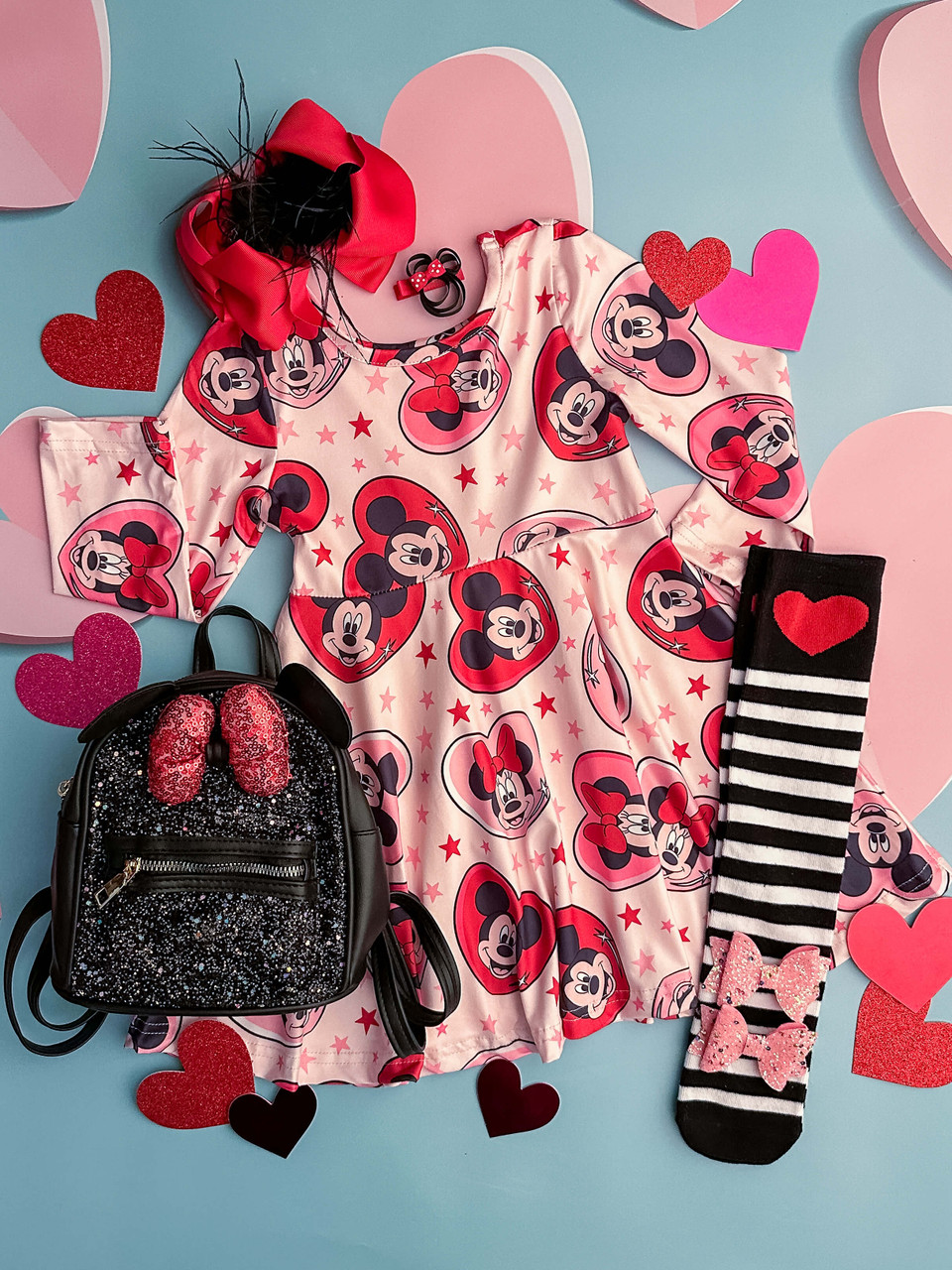 baby girls valentines cartoon dress – aierwhoesalekidsclothes baby girls valentines cartoon dress – aierwhoesalekidsclothes