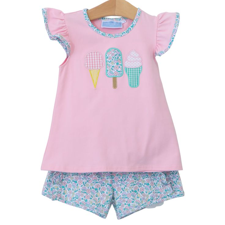 baby girls wholesale summer outfit