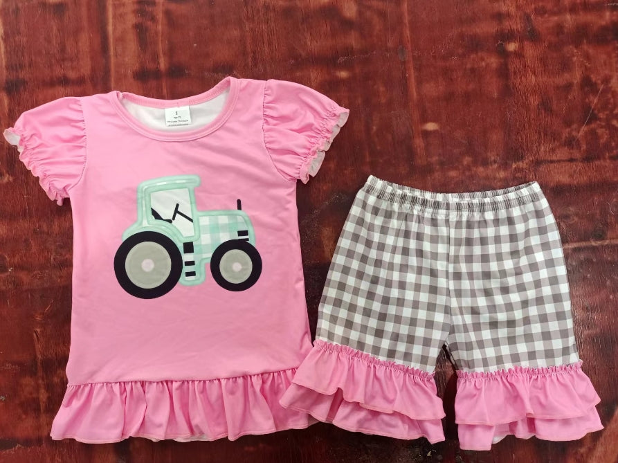 baby girls farm tractor clothes