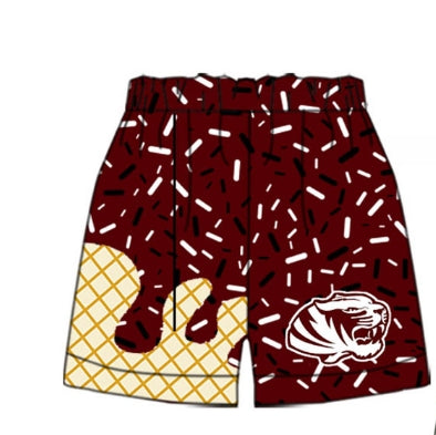 Adult kids family design custom team summer shorts