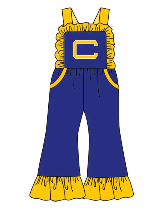 Baby girls custom team cheer matching outfit