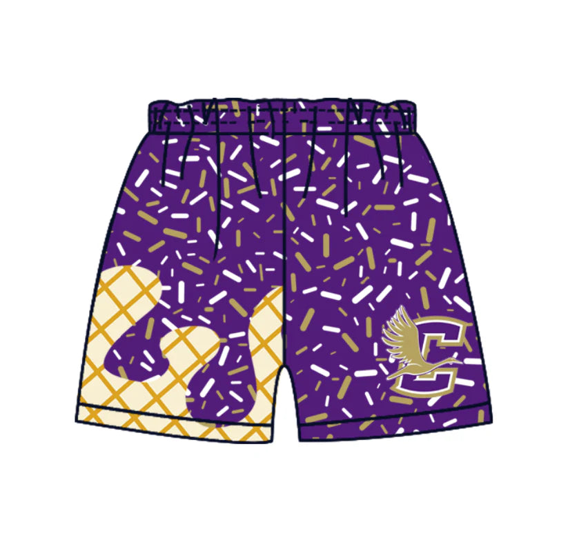toddle baby custom team shorts