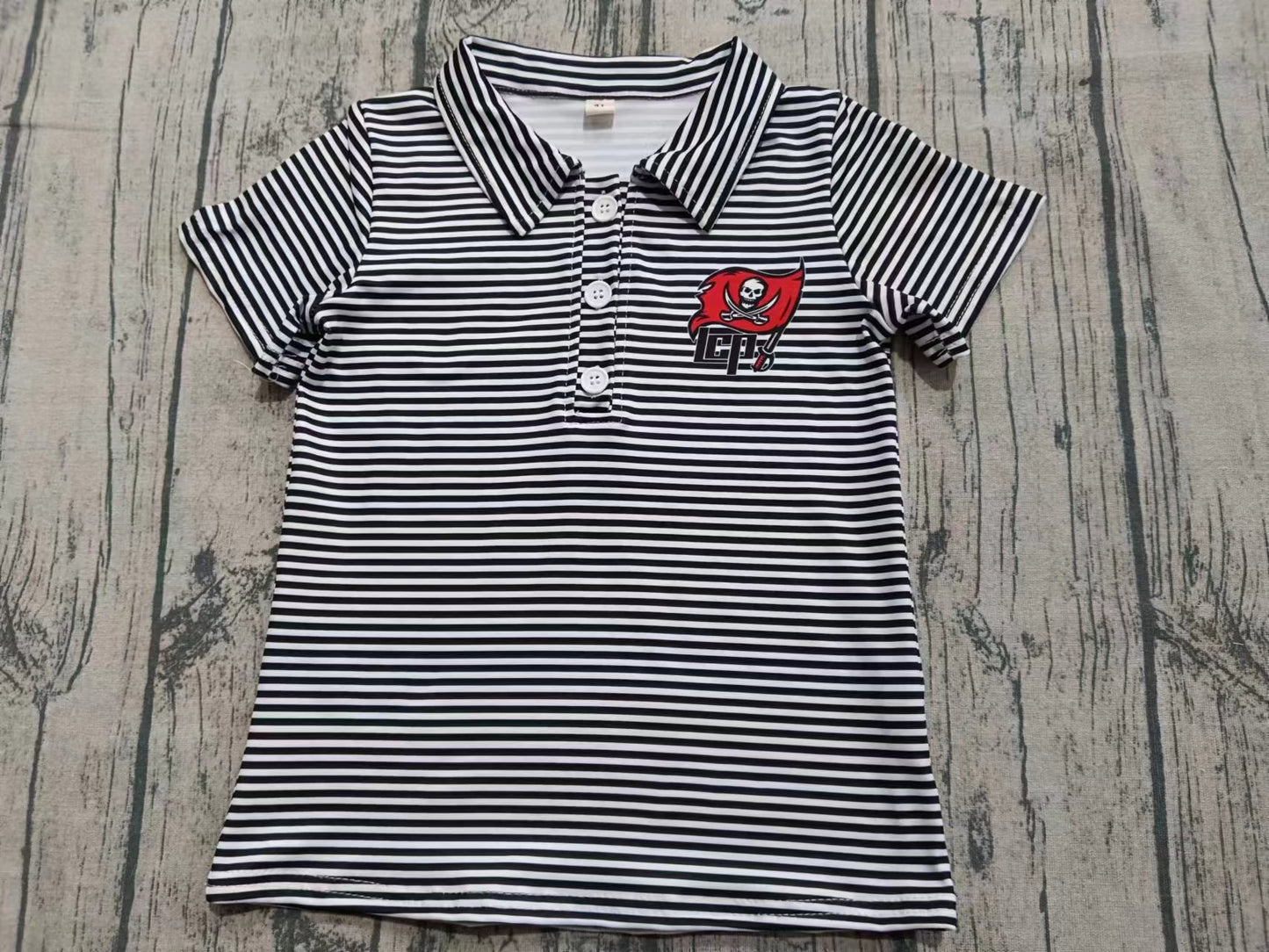 Kids baby custom team short sleeve polo shirt