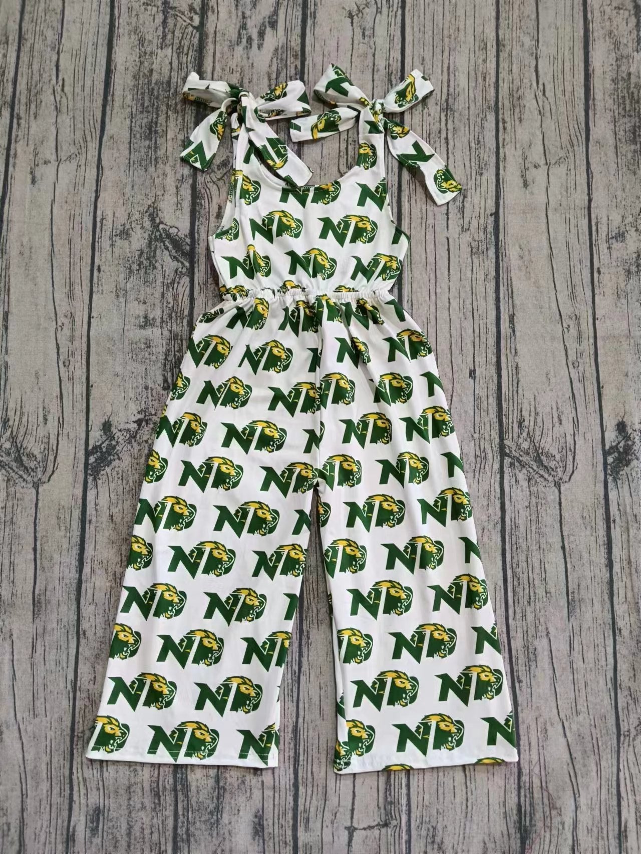 toddle girls custom team design jumpsuit wholesale factory price