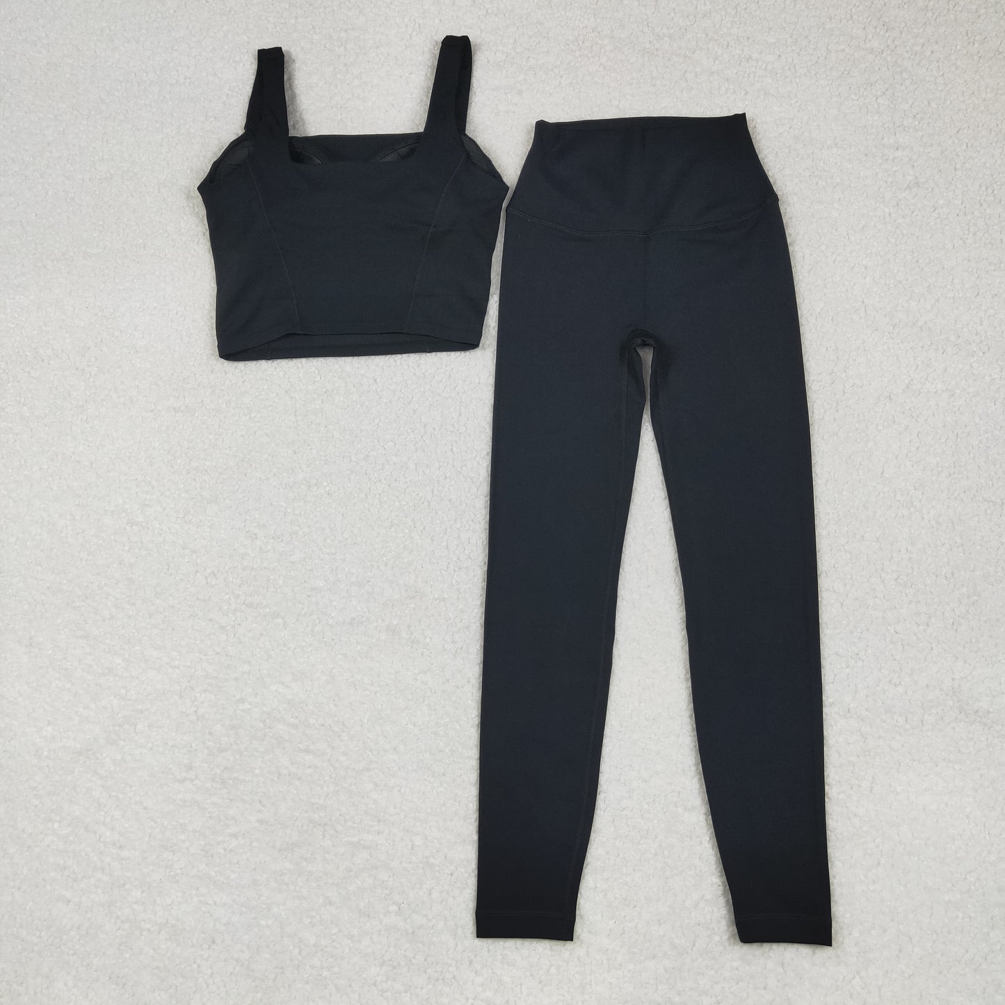 USA SHOP Adult women black yoga set GSPO2037