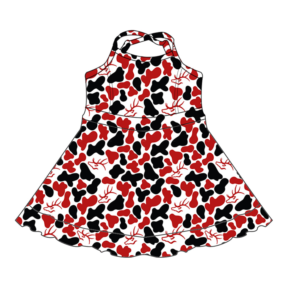 Toddle girls wholesale custom team design dress