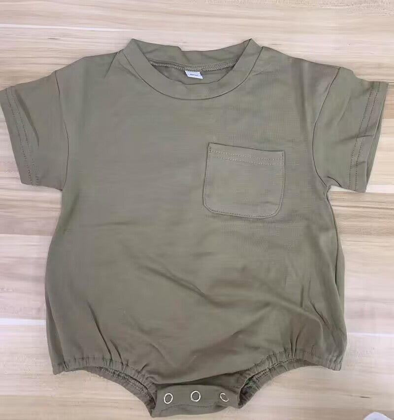toddle baby short sleeve romper