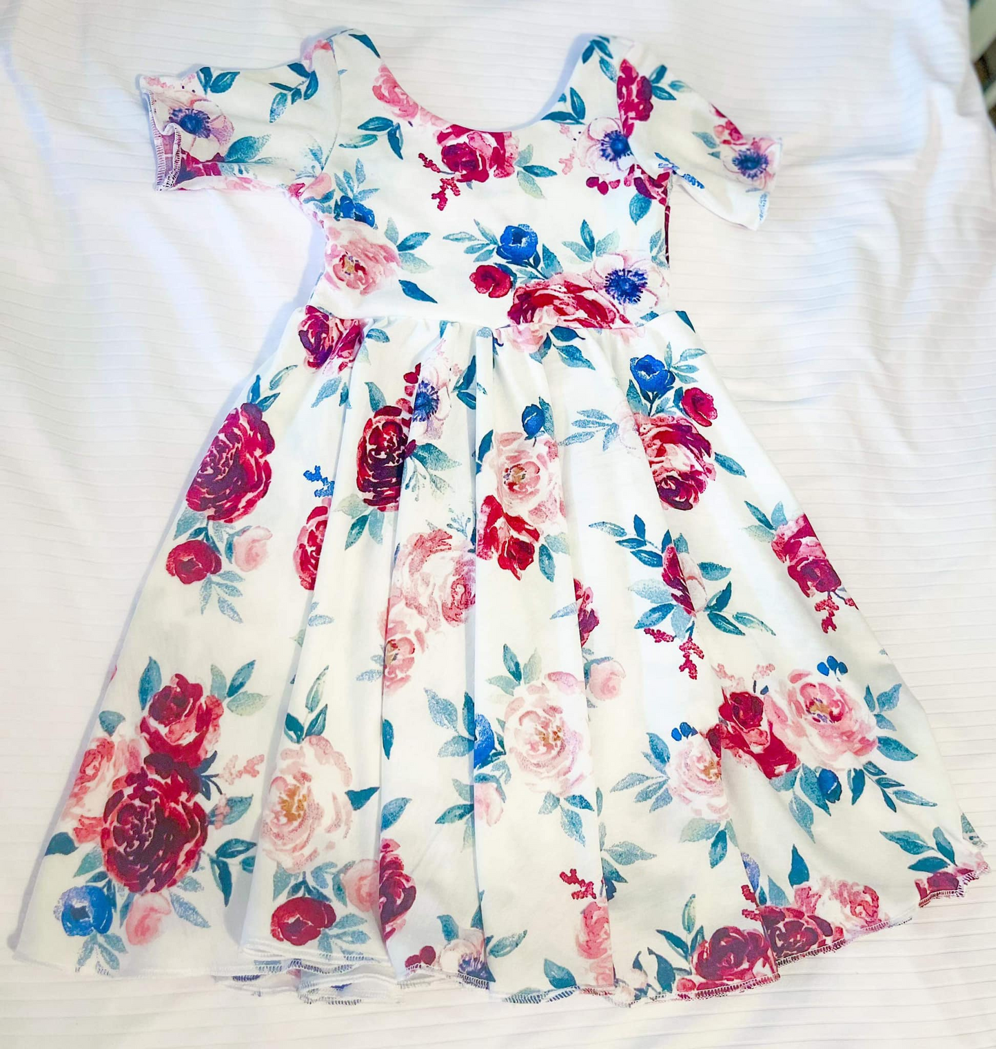 Baby girl floral spring dress