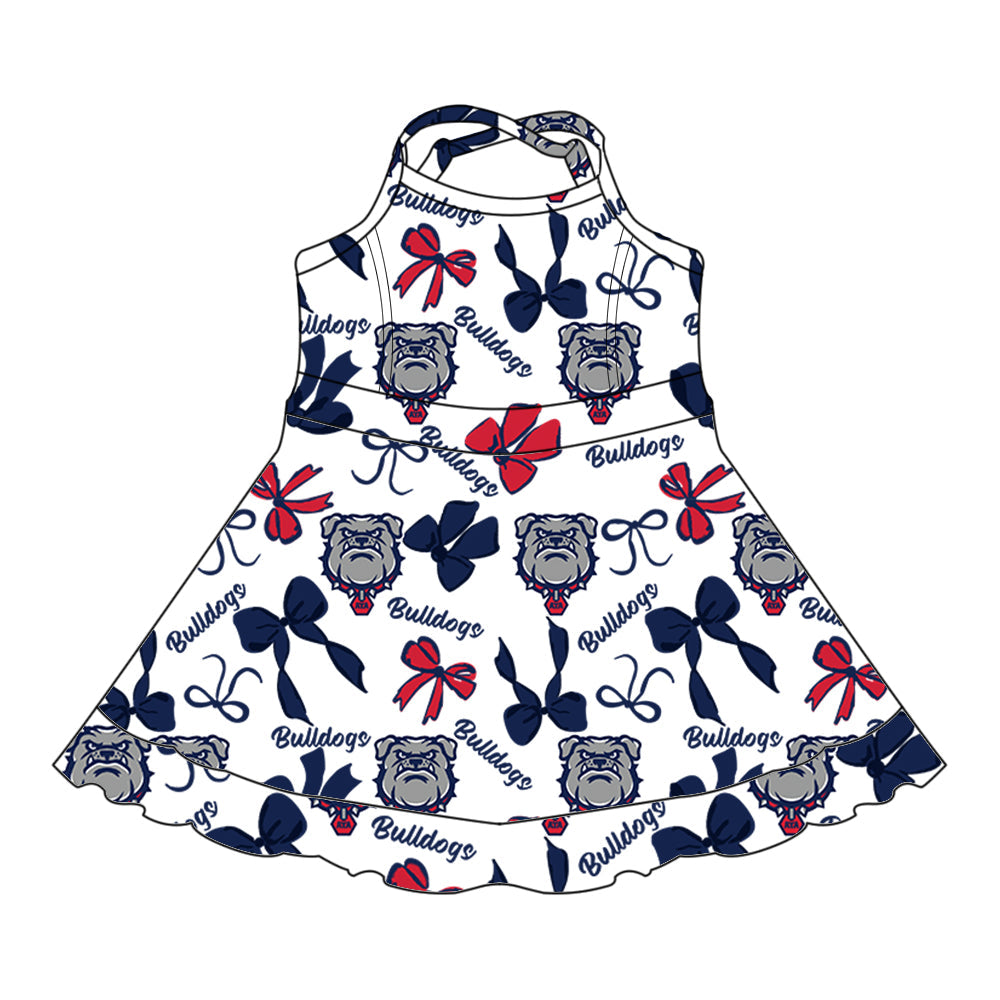 Toddle girls wholesale custom team design dress