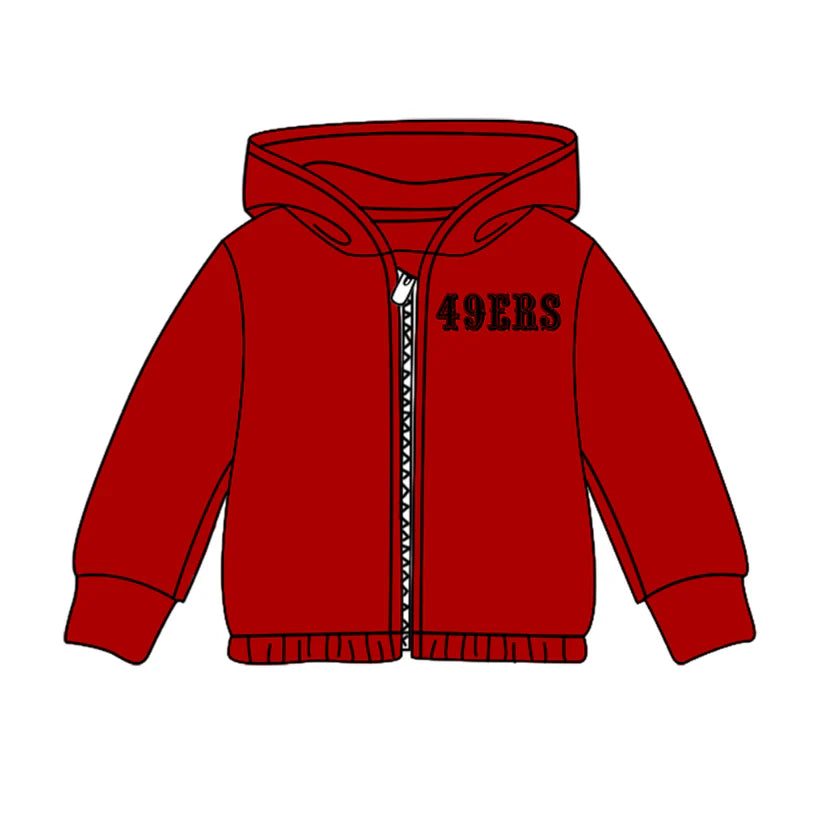 Kids custom team long sleeve pullover
