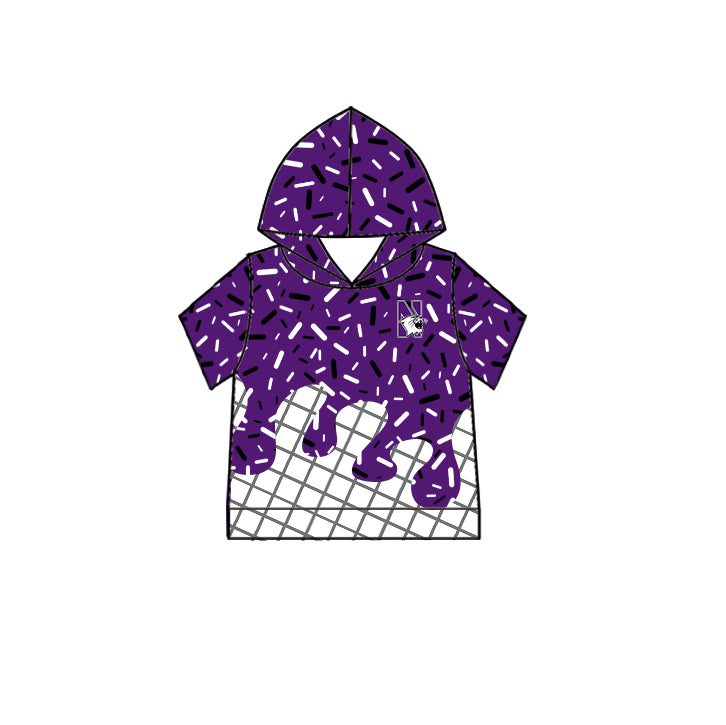 baby boy custom team design hoodie top