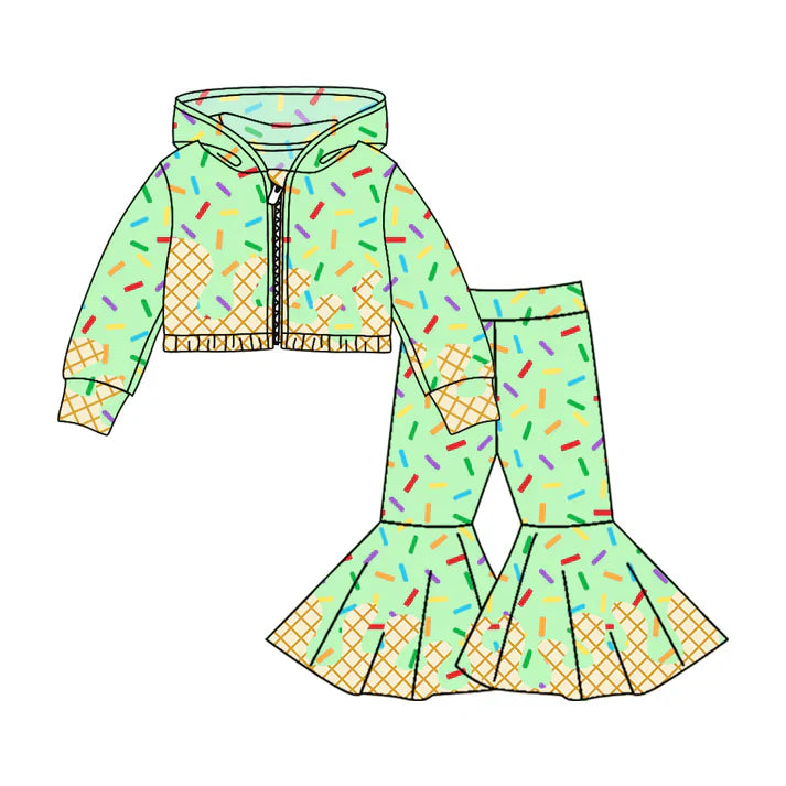 Baby girls custom team cheer design outfit