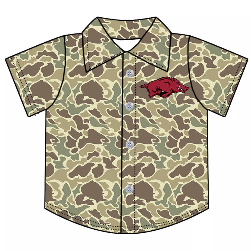 Kids baby custom team short sleeve t-shirt