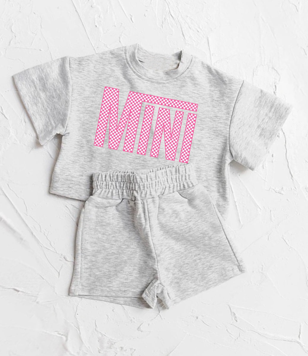 baby girl mini letter summer fashion clothes