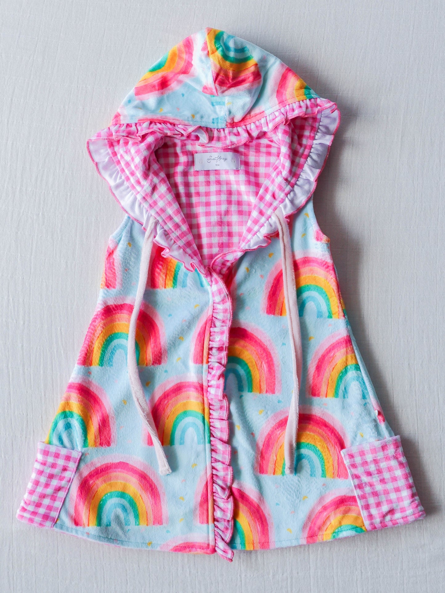 toddle girls swimming coverup