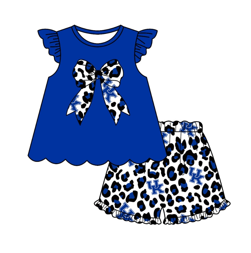 baby girls uk cheetah bow summer clothes