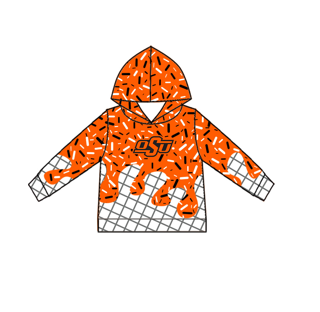 baby boy custom team design hoodie top