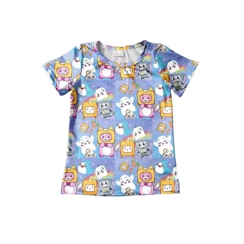 toddle baby boy short sleeve cartoon shirt