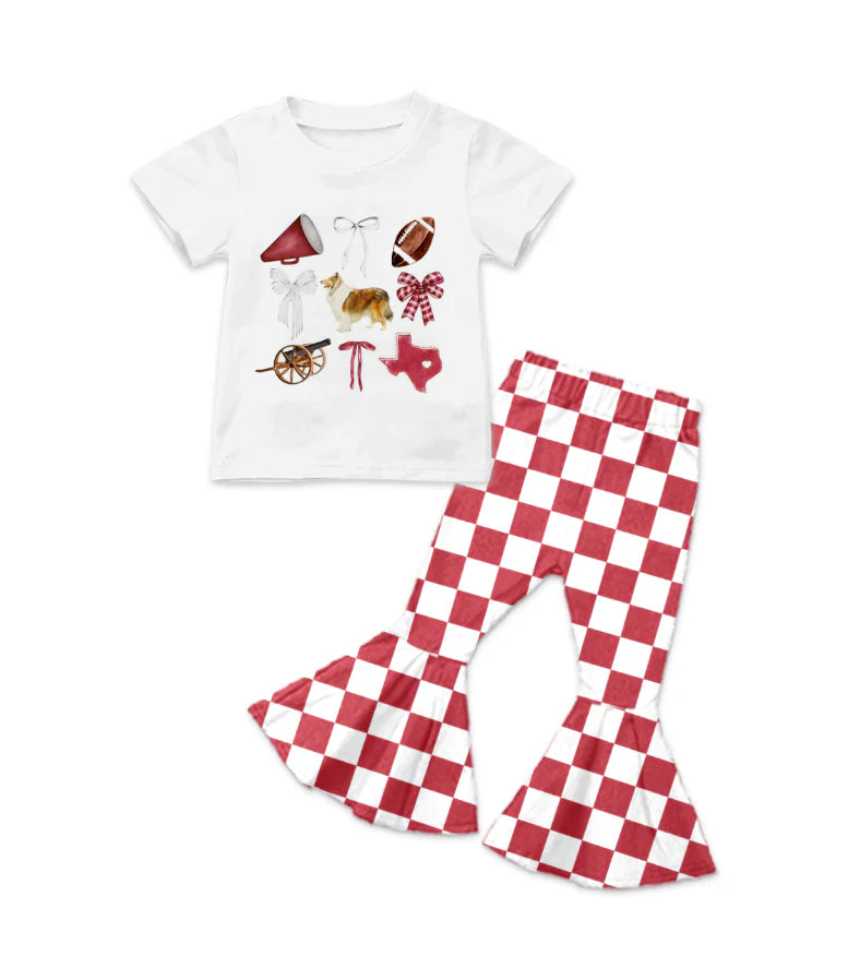 Custom design kids team outfit wholesal factory price