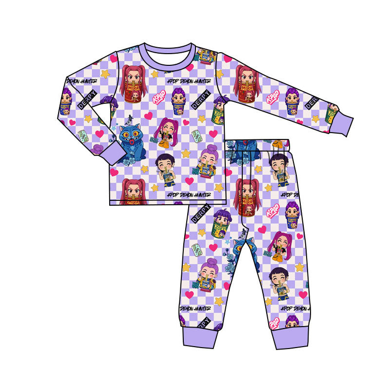 Movies design kids pajama set wholesal factory price