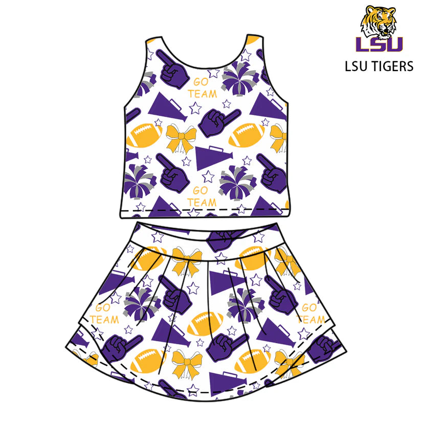 toddle girls custom team skirt dress swim fabrics