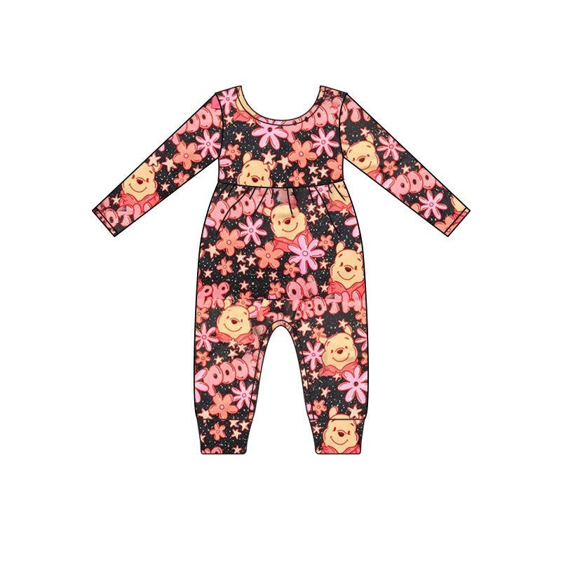 Toddle baby cartoon design long sleeve romper