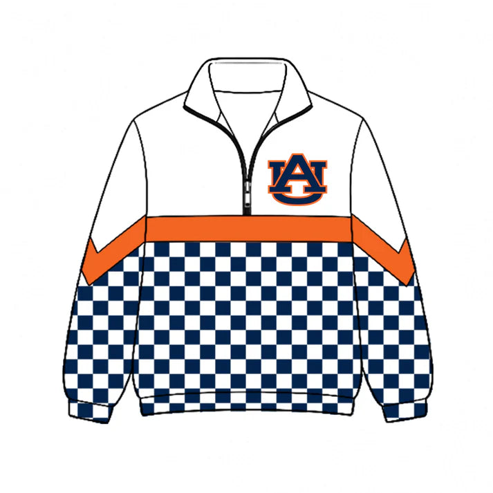 Kids team style long sleeve pullover top
