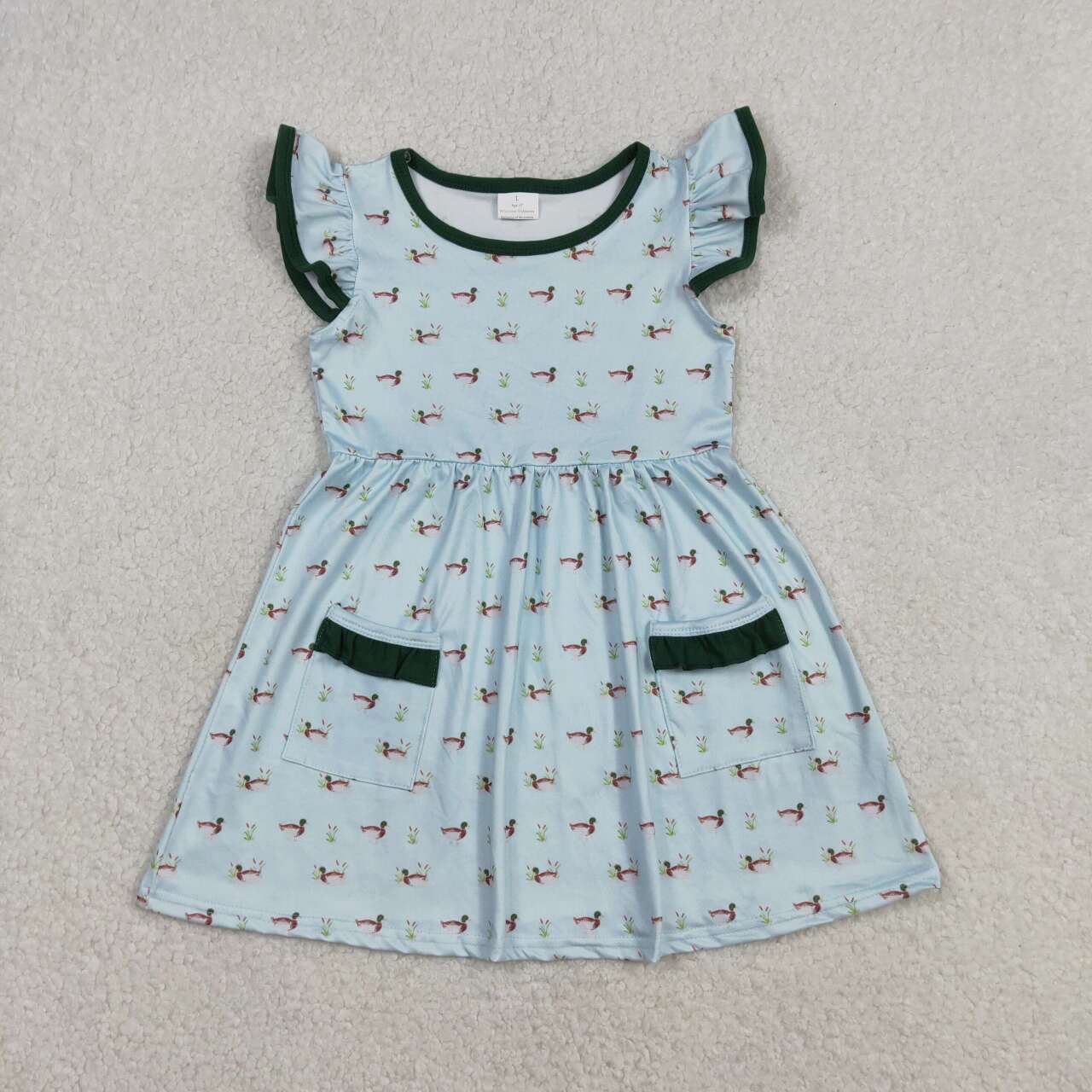 Mallard duck kids baby holiday dress