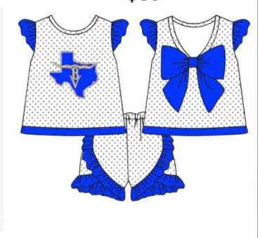Kids custom team summer outfit
