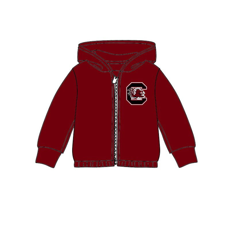 baby boy long sleeve custom team hoodie top