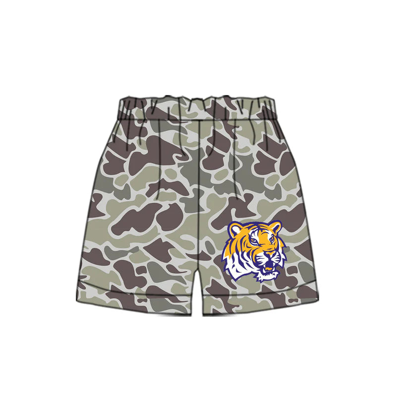 toddle baby custom team camo shorts