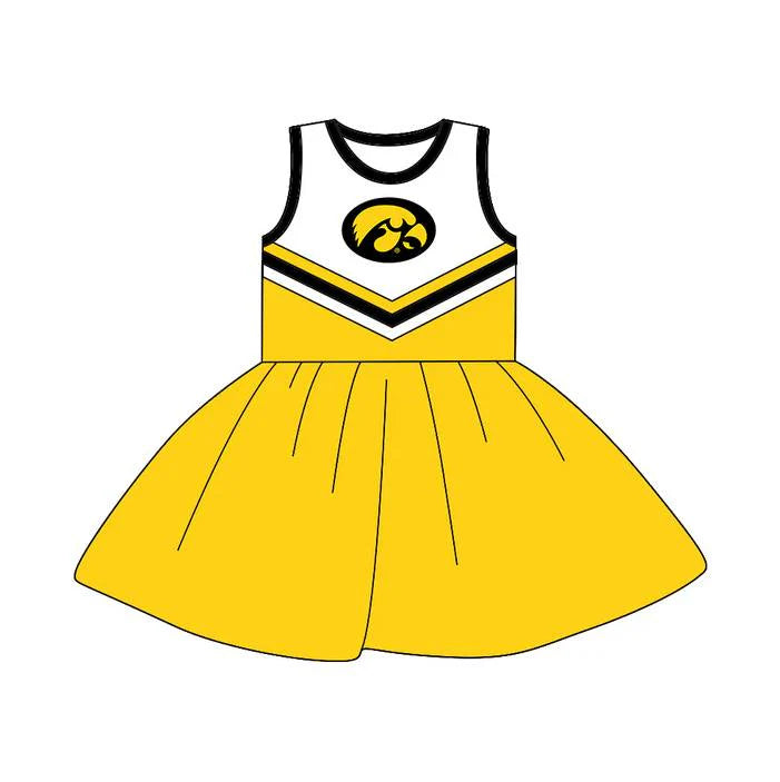 Toddle girls wholesale custom team design dress