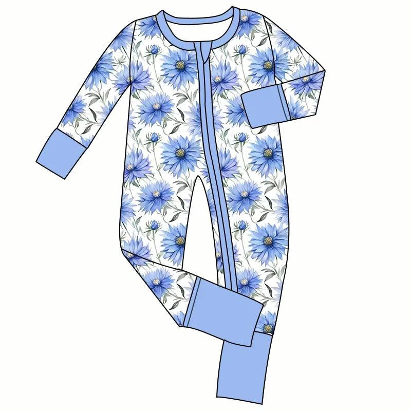 toddle baby long sleeve zip romper wholesale factory price