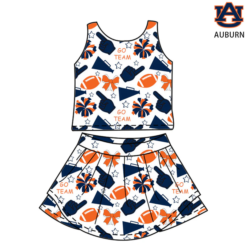 toddle girls custom team skirt dress swim fabrics