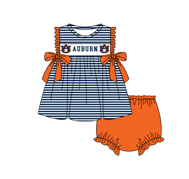 Toddle kids custom team design bummies set