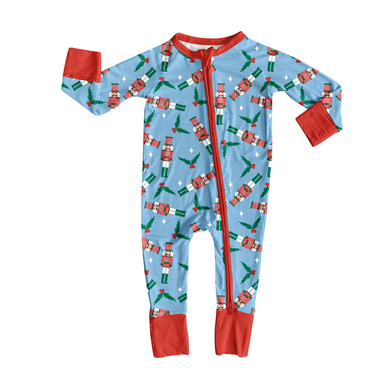 Toddle kids Christmas soldier design matching outfit
