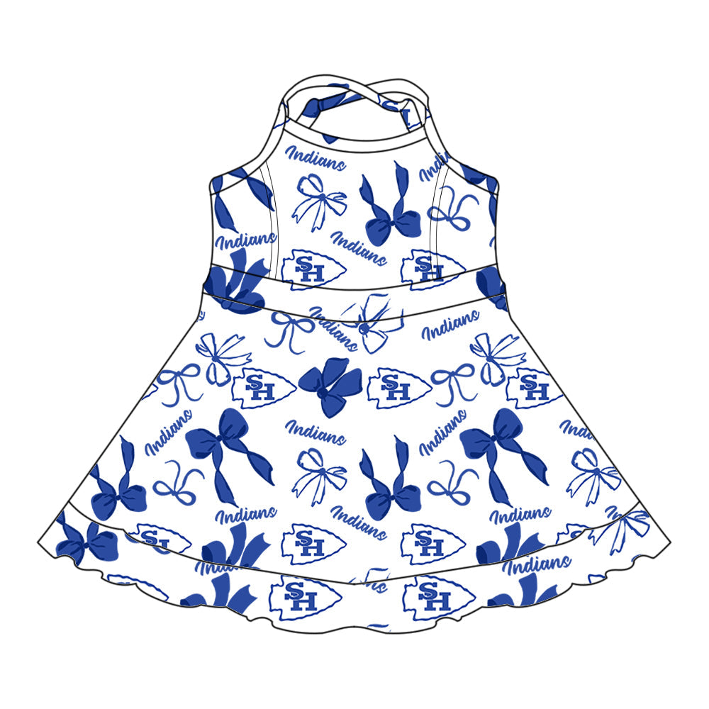 Toddle girls wholesale custom team design dress
