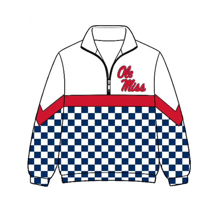 Kid team style long sleeve pullover top