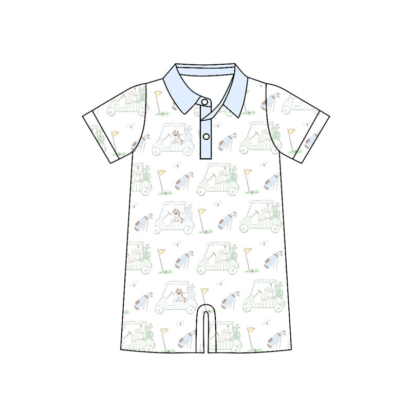 Toddle baby golf design romper wholesale factory price