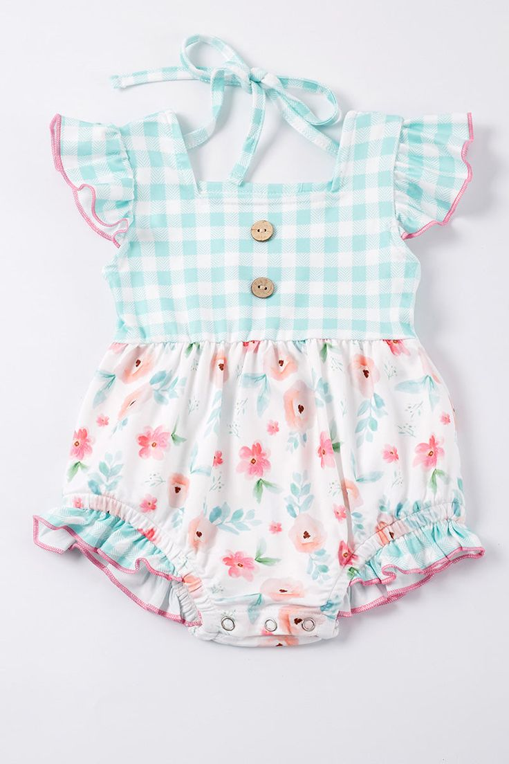 toddle girls floral romper