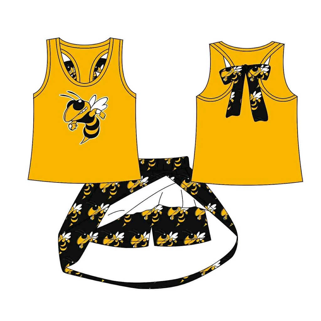 Baby girls custom team cheer outfit add shorts