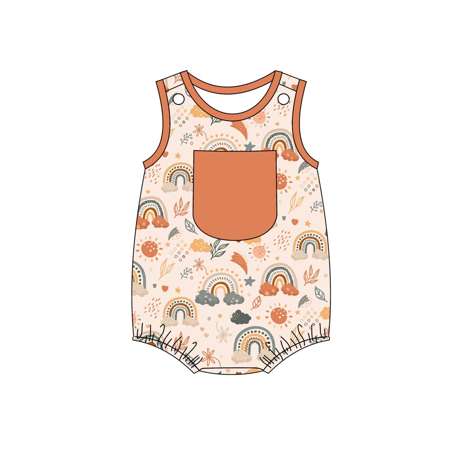 baby boy summer romper