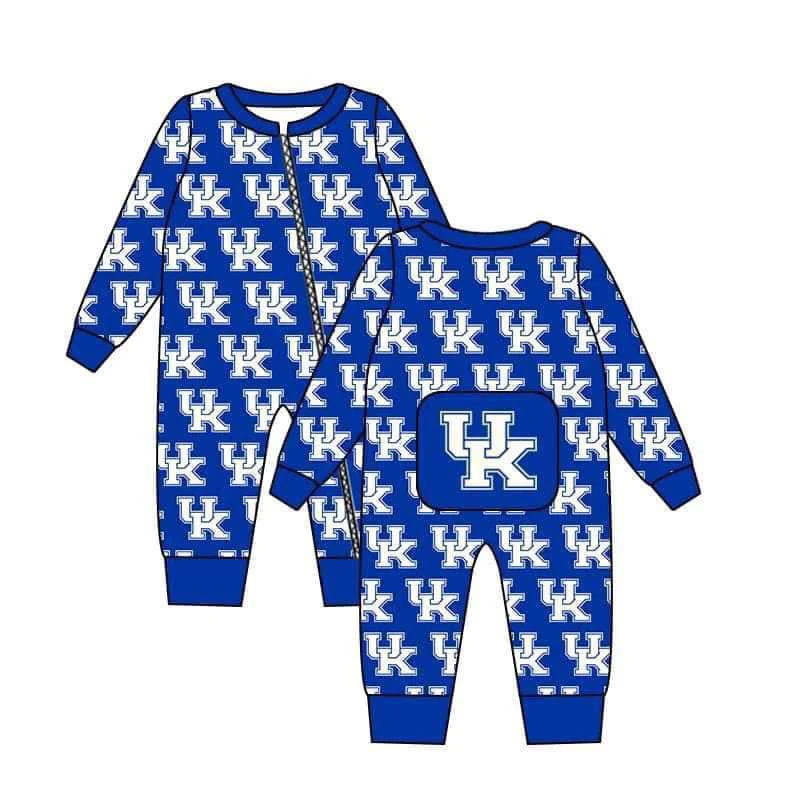 baby girl long sleeve team romper