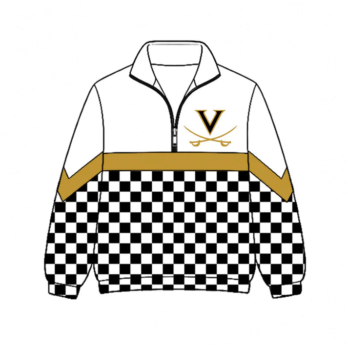 Kid Vidor Pirates team style long sleeve pullover top