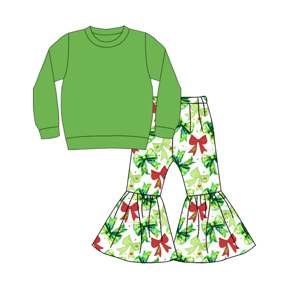 baby girl Christmas design outfit