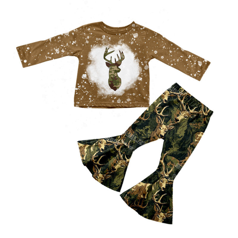 baby girls camouflage clothe set