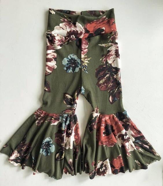 toddle girls milk silk bell bottoms
